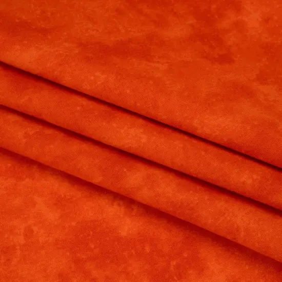 1 Yard Fire Coral Quilting Cotton Toscana Collection Abstract Design 44 inch Width {4}