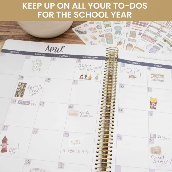 bloom daily planners Planner Stickers, Teacher Pack, Cool Tones {5}