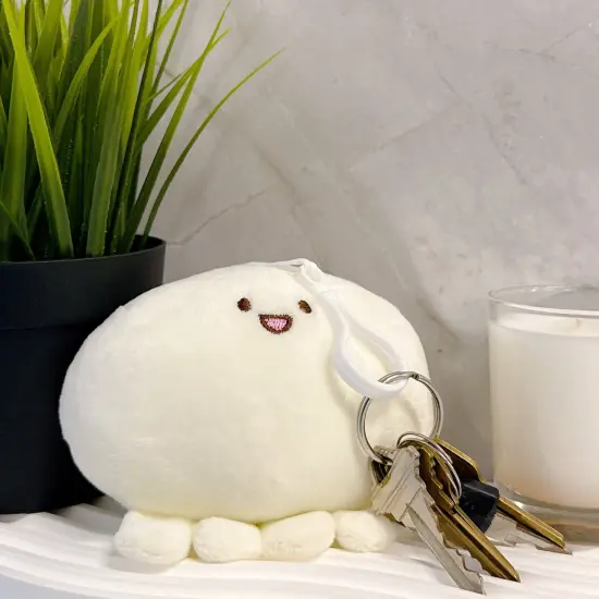 Wrapables Cute Plush Keychain Pendant Charm for Bag, Octopus {5}