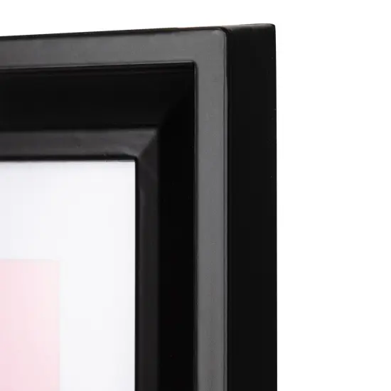 Northlight Ampersand Multi-Sized Photo Collage Picture Frame - 27" - Black {7}