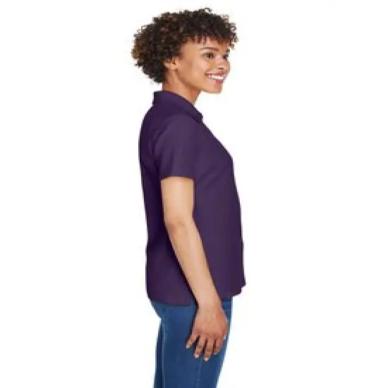 Devon & Jones&reg; Ladies DRYTEC Performance Polo Navy {5}