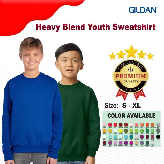Heavy Blend Youth Sweatshirt | RADYAN&reg; {2}