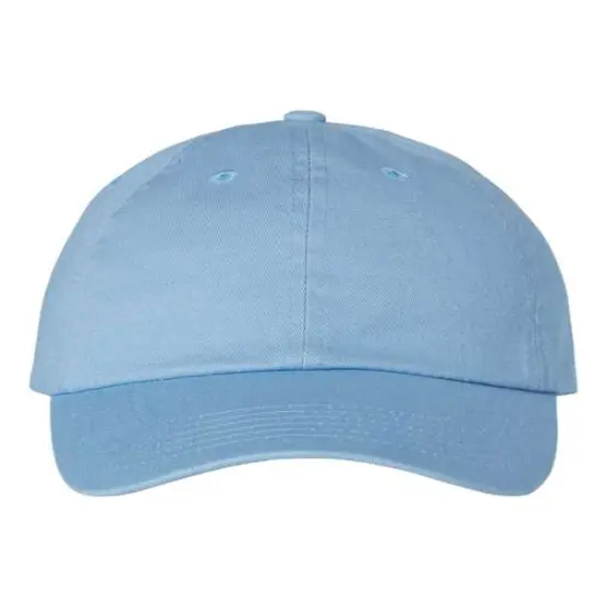 Valucap&reg; Adult Bio Washed Classic Dad Hat Sky Blue {1}