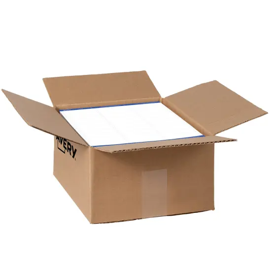 Avery Easy Peel Printable Address Labels with Sure Feed, 1" x 2-5/8" Customizable Stickers, White, 15,000 Blank Mailing Labels for Laser Printers (95915) {1}