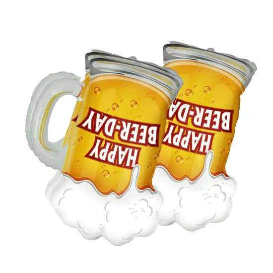 LA Balloons&reg; Happy Beer-Day Balloon 27 Inch {3}