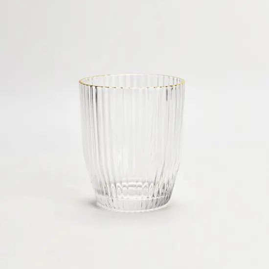 Short Crystal Glasses 6pk Grey {4}