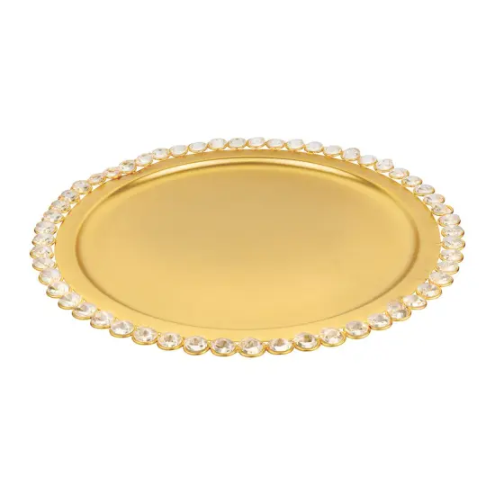 Charger Plate Gold {1}