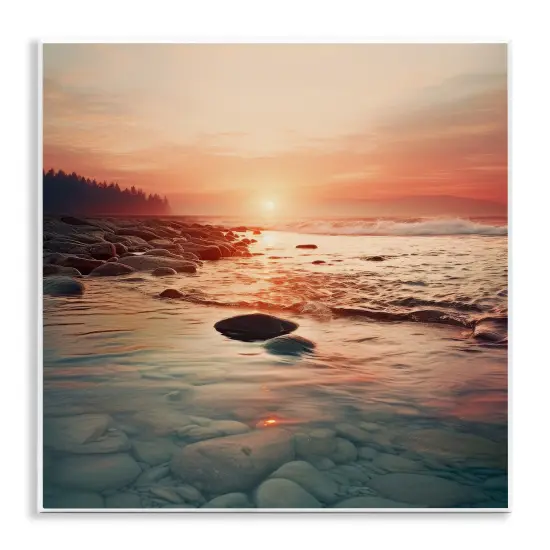 Stupell Industries Sunset over Sea Melodies Wall Plaque, design by Lazar Studio {1}