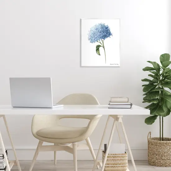 Stupell Industries Blue Hydrangea In Bloom Wall Plaque, design by Danielle Murray {2}