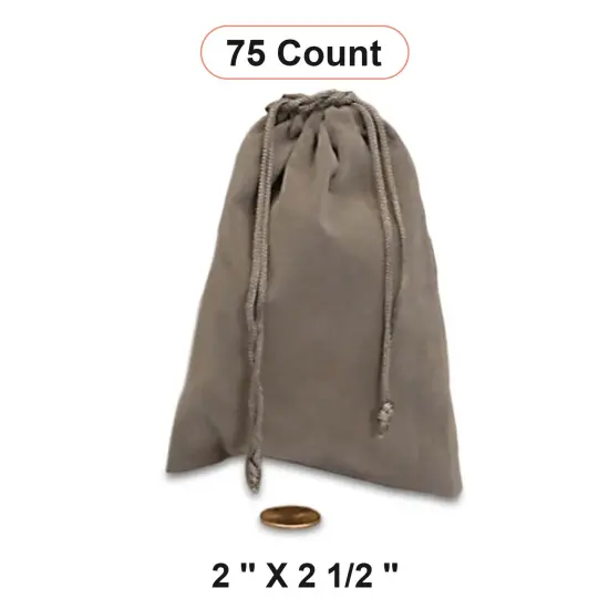 Velour Jewelry Pouch 2" x 2 1/2" Elegant Storage {1}