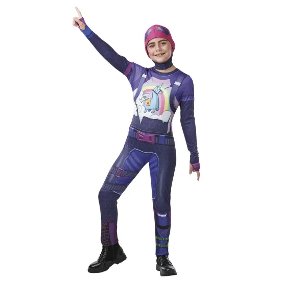 Fortnite Brite Bomber Teen Costume Top & Cap {3}
