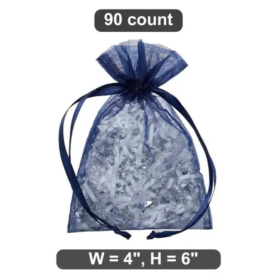 4&rdquo; x 6&rdquo; Organza Drawstring Bags Great for Favors {1}