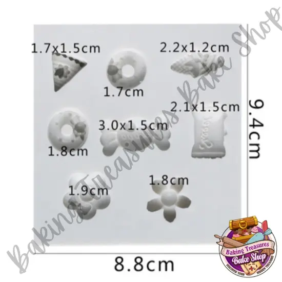 Flower andCandy silicone mold {4}