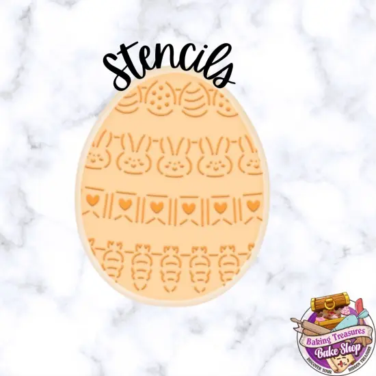 EasterBanner Stencils {1}