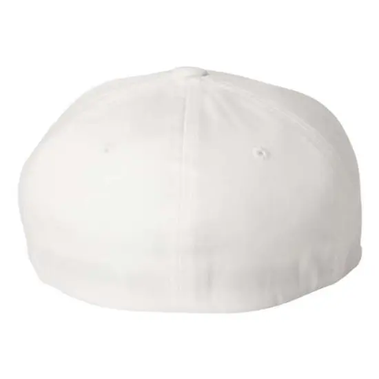 Flexfit&reg; Cotton Twill Cap White {2}