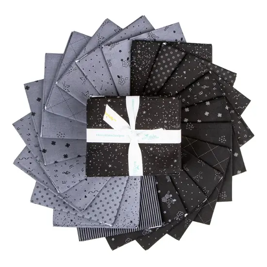 Blackout Fat Quarter Bundle by Riley Blake Designs for Riley Blake (FQ-16240-21) {3}