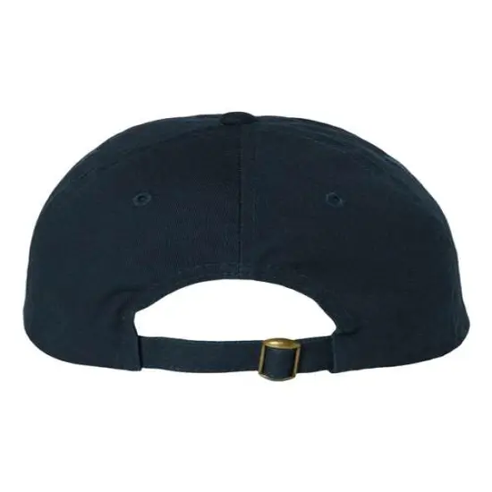 Valucap&reg; Adult Bio Washed Classic Dad Hat Navy {2}