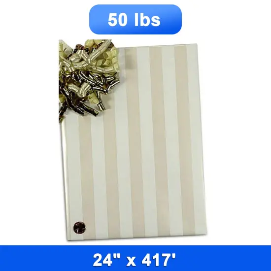 Extra Long Striped Wrap 24'' x 417' 50lbs {1}