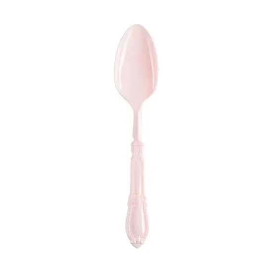 Pink Baroque Disposable Plastic Dinner Spoons (480 Spoons) {1}