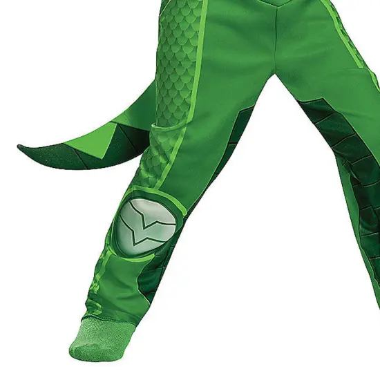 Toddler Classsic Megasuit PJ Masks Gekko Costume {4}