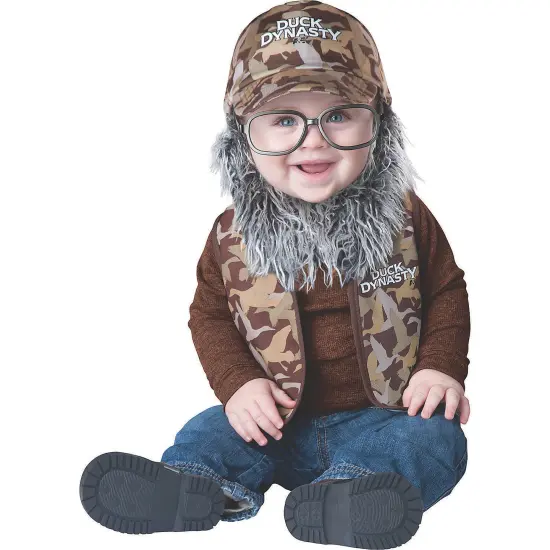 Infant Duck Dynasty Baby Uncle Si Costume {1}