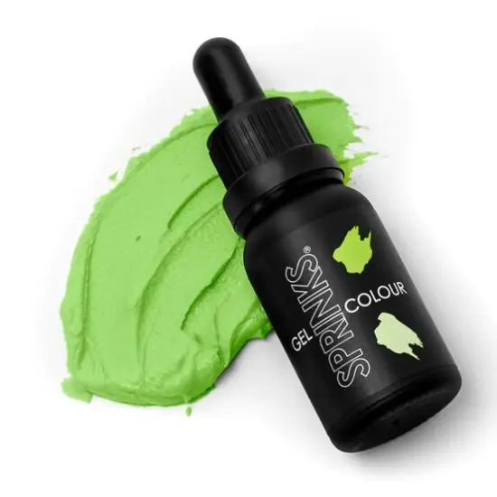 Sprinks Lime Gel Colour - 15ml {2}