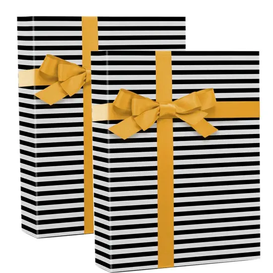 Classic Striped Wrapping Paper 30" x 833" Roll 60 lbs {5}