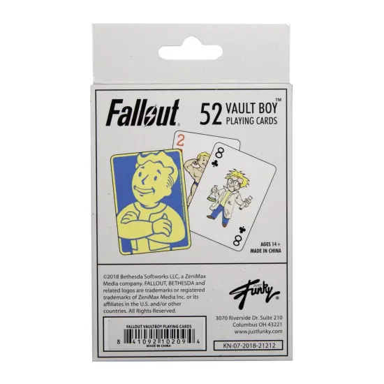 Fallout Vault Boy Playing Cards {4}