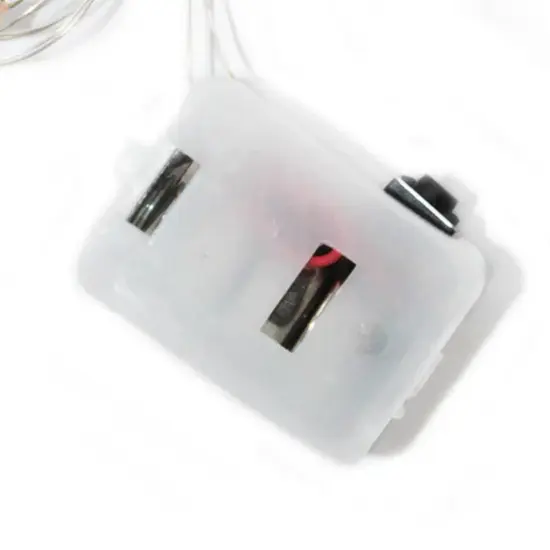 10 LED Fairy Light Multi with Mini Battery {2}