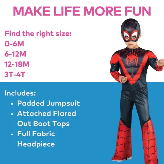 Miles Morales Toddler Costume {4}
