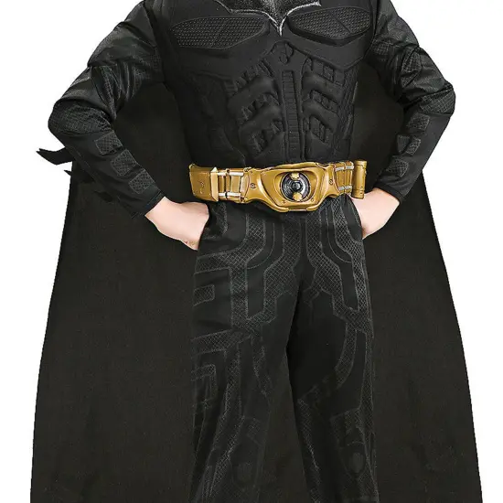 Batman Toddler Costume with Iconic Cape {2}