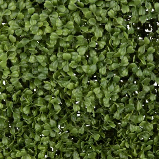 Northlight Double Sided Artificial Boxwood Outdoor Hedge - 38" Green {7}