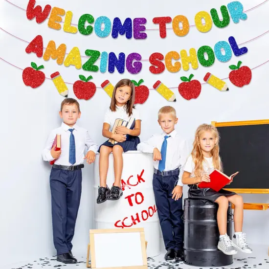 Welcome To School Banner {2}