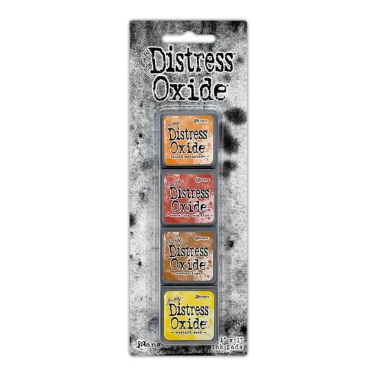 Tim Holtz DistressMini Oxide Ink Pads 4/Pkg-Kit #2 {1}