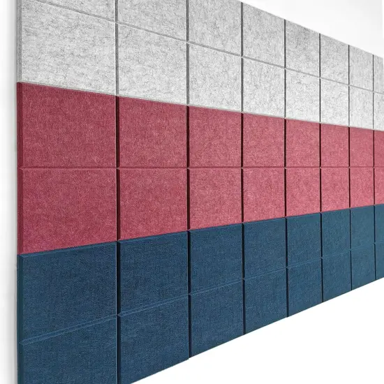 Cork Board 24 x36 Alternative - 6 Pack Felt Wall Tiles {5}