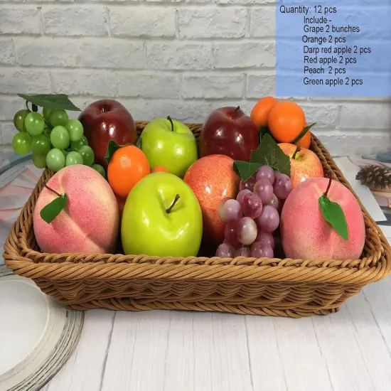 Artificial Fruit Fake (12Pcs Mix) {5}