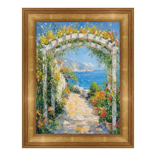 Vintage Antique Gold Picture Frame 20x24 frame {4}