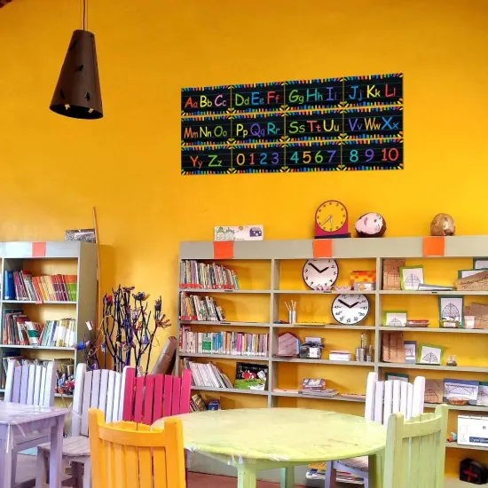 12 Pcs Alphabet Bulletin Board Strips {3}