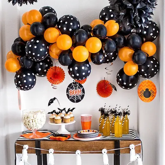 24 PCS Black Glitter Bat Cupcake Toppers {2}