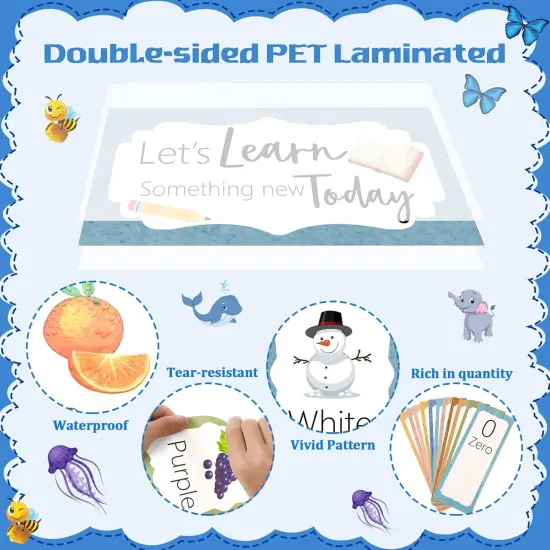 58 Pieces Alphabet and Number Bulletin Board Set {3}