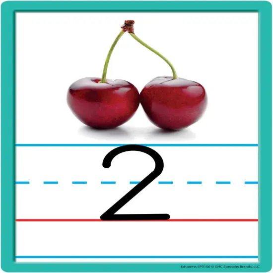 Alphabet and Numbers Accents, Pack of 36 Multicolored 6" x 8" {3}