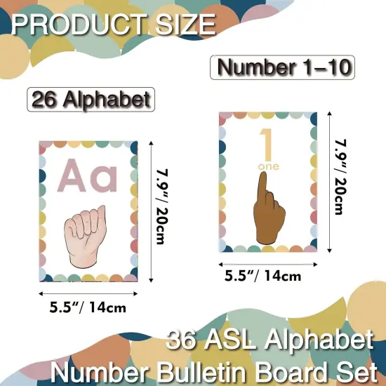 Sign Language Bulletin Board Letters {3}