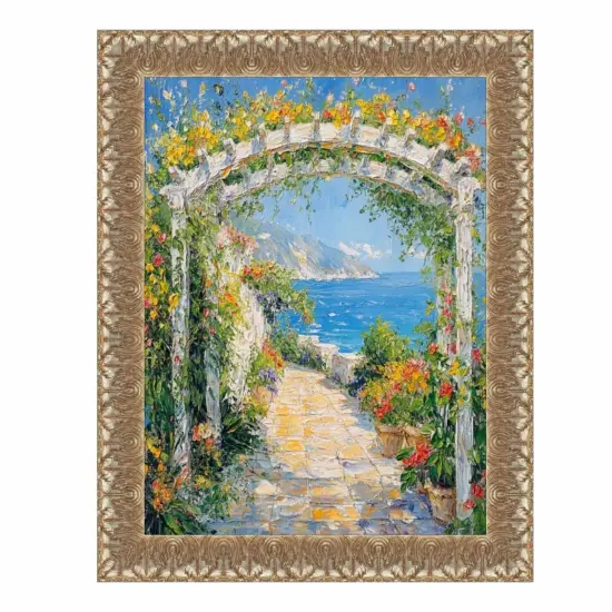 Versailles Silver Ornate Antique Picture Frame 16x24 frame {1}