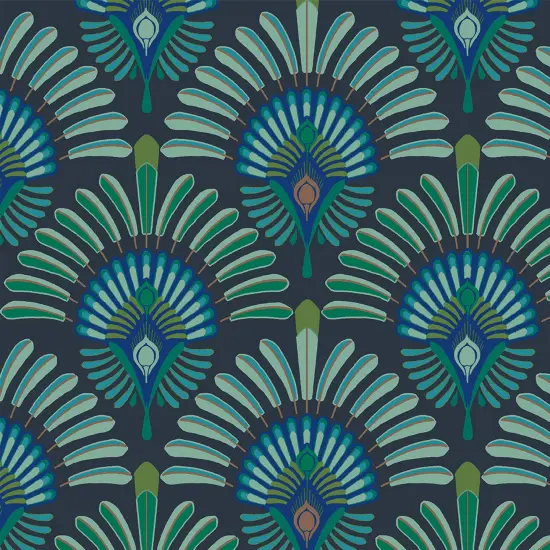 Transform Peacock Green Peel & Stick Wallpaper {3}