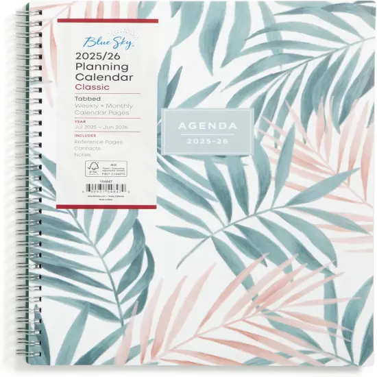Academic Year Planner 2025-2026 - 8" x 10.875" (Seychelle) {1}