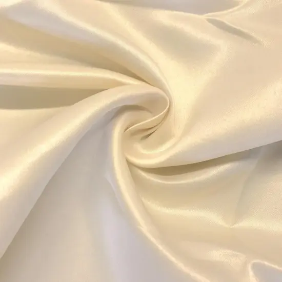 1 Yard Beige Matte Satin Duchess Satin Fabric 58/60&Prime; Wide {1}