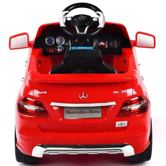 Costway Mercedes Benz ML350 6V Electric Kids Ride On Car Licensed MP3 RC Remote Control {5}