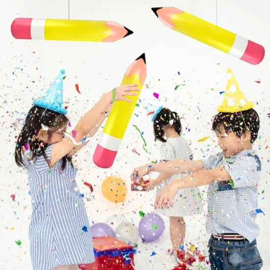 4 Pcs Large Giant Inflatable Pencil Balloon {3}