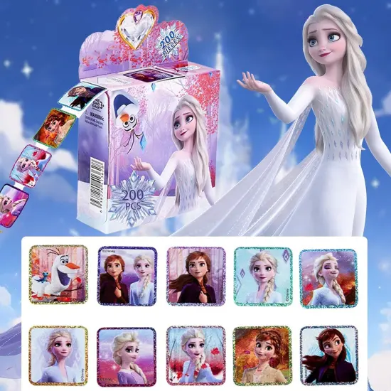 600 Pcs Roll Kids Character Stickers {4}