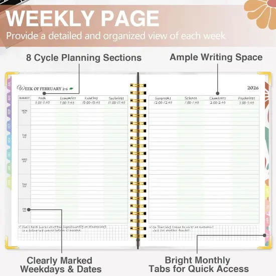 Teacher Planner 2025-2026 Academic Year, Academic Planners for Teachers {4}